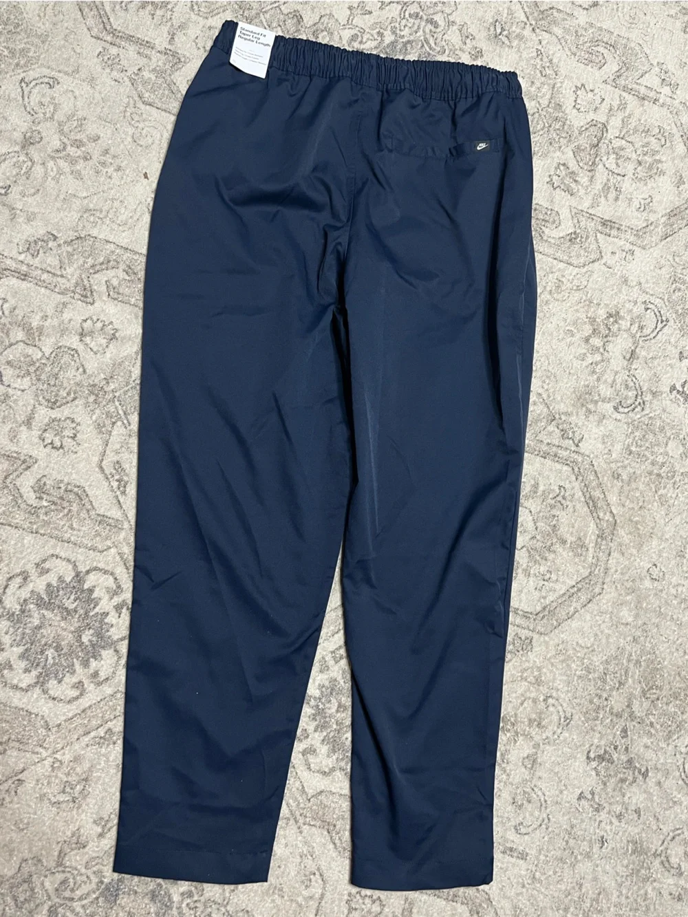 Nike Men's Club Woven Tapered Pants Navy